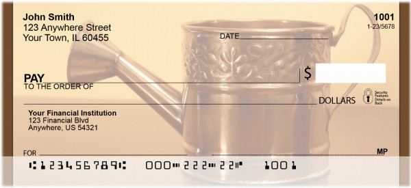 Watering Cans Personal Checks | BBF-66