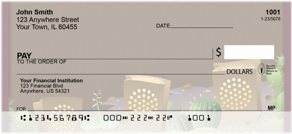 Southwest Christmas Personal Checks | BBF-77
