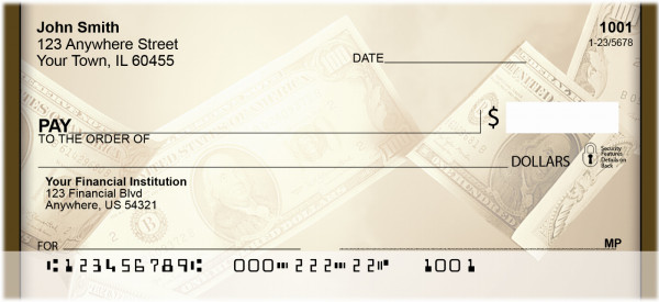 Raining Money Personal Checks | BBF-82