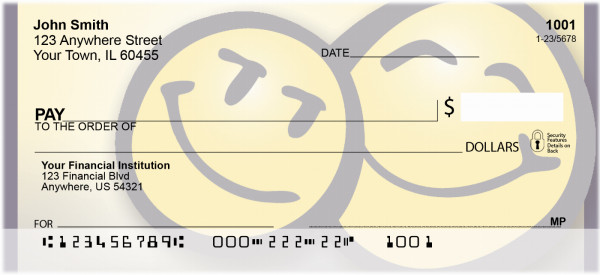 Make The World Smile Personal Checks | BBG-24