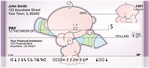 Kids Are Plum Fun Personal Checks | BBG-33