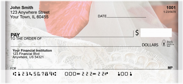 White Lace And Promises Personal Checks | BBG-40