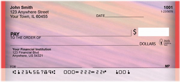 Color Crazy Personal Checks | BBG-64