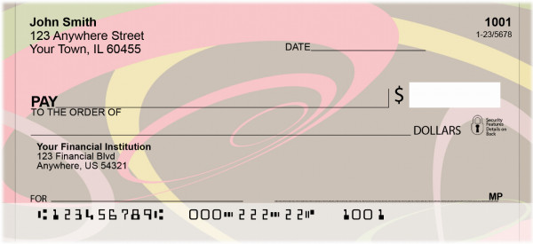 Colorful Networks Personal Checks | BBG-67