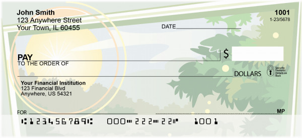 Rain Forest Personal Checks | BBG-81