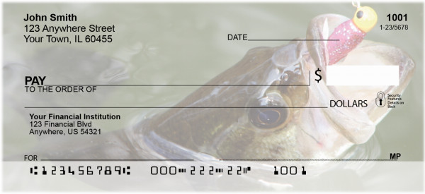 Bass Fishing Personal Checks | BBG-98