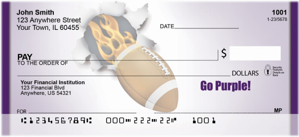 Go Big Purple Personal Checks | BBH-06