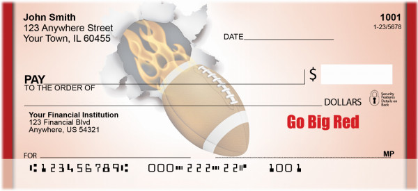Go Big Red Personal Checks | BBH-07
