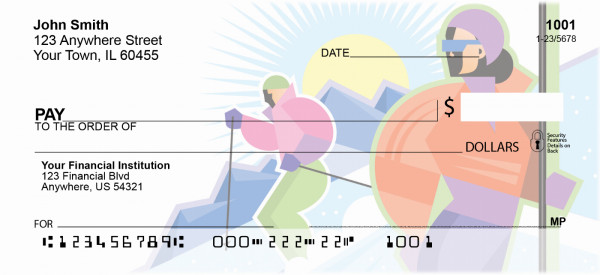 On The Slopes Personal Checks | BBH-32
