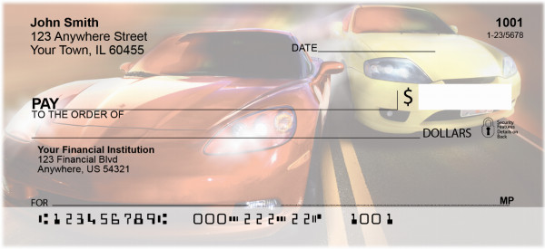 Style 'N Speed Personal Checks | BBH-55