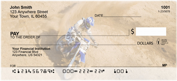 Dare Devils On Dirt Personal Checks | BBH-60