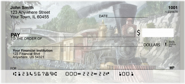 America By Train Personal Checks | BBH-68