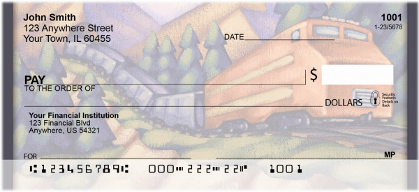 Fun On The Rails Personal Checks | BBH-69