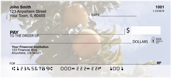 Fruit Trees Personal Checks | BBH-80