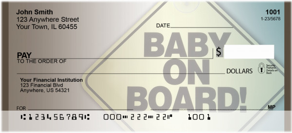 Baby On Board Personal Checks | BBH-86