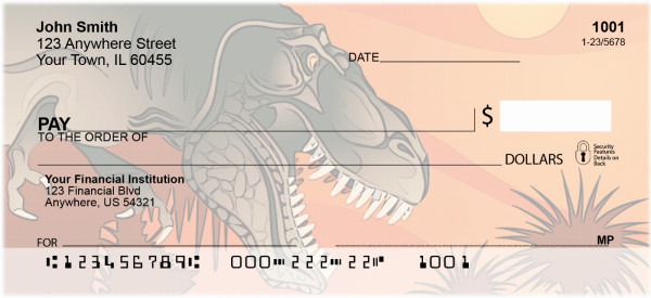 Dinosaur Daze Personal Checks | BBH-88