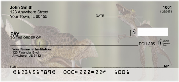 Prehistoric Daze Personal Checks | BBH-96