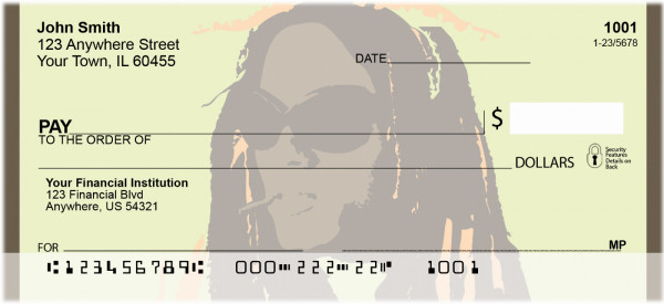 Reggae Visions Personal Checks | BBI-07
