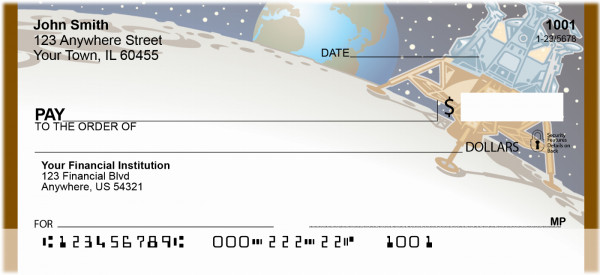 Giant Steps For Mankind Personal Checks | BBI-10