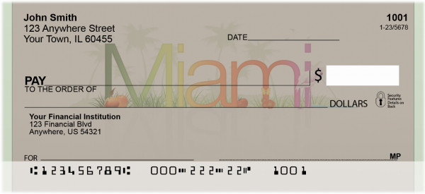 Miami Personal Checks | BBK-11