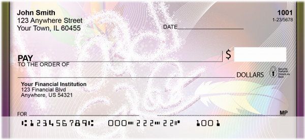 Mardi Gras Personal Checks | BBK-17