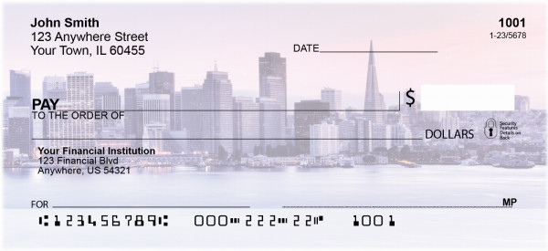 San Francisco Personal Checks | BBK-22