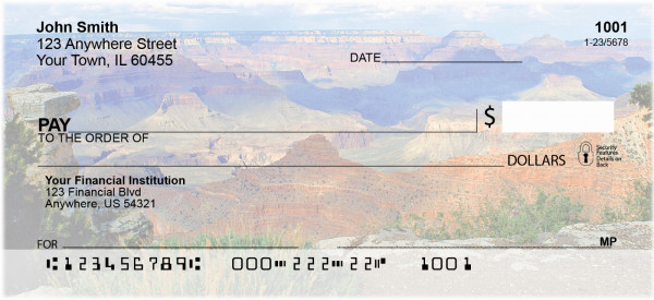 Grand Canyon Personal Checks | BBK-33