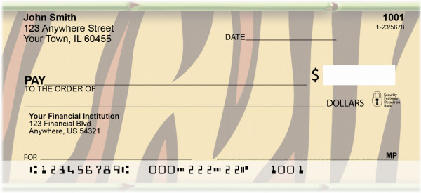 Jungle Prints Personal Checks | BBK-47