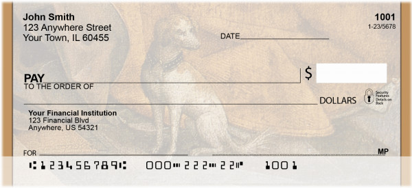 Golden Vintage Greyhound Portrait | BCB-20
