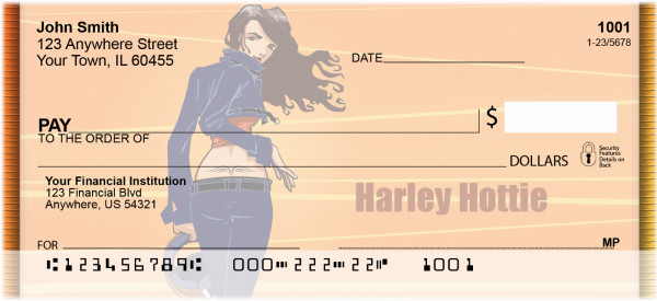 Harley Hottie Personal Checks | BCE-72