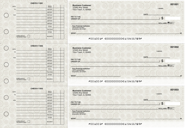 Circuit Accounts Payable Designer Business Checks | BU3-CDS22-DED