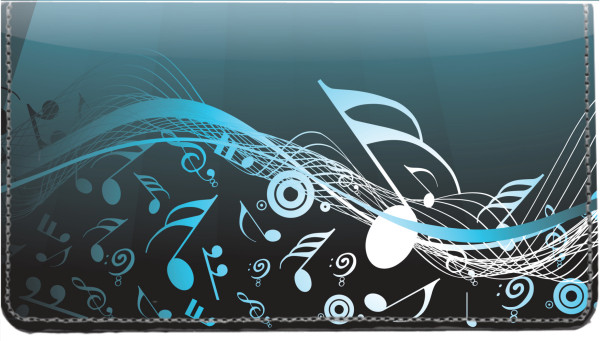 Music Notes Leather Cover | CDP-20-L