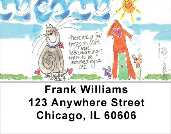Home Sweet Home Address Labels | LBAMY-17