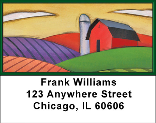Farming Americana Address Labels | LBBBA-08