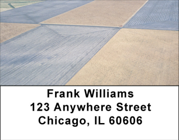 Spring Fields Address Labels | LBBBA-17