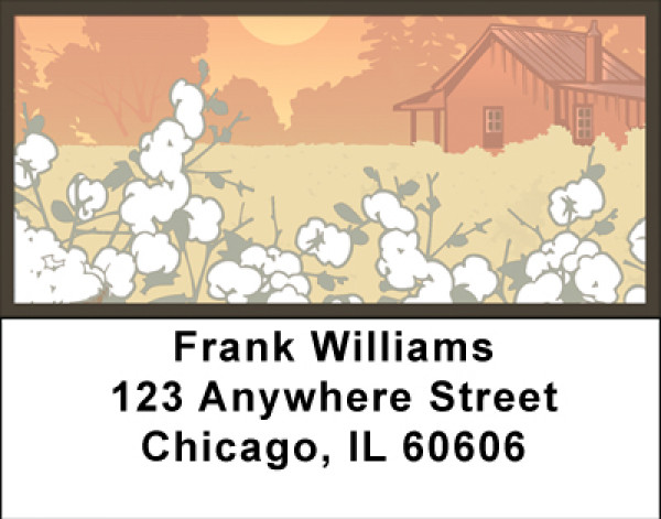 Cotton Pickin' Summer Address Labels | LBBBA-19