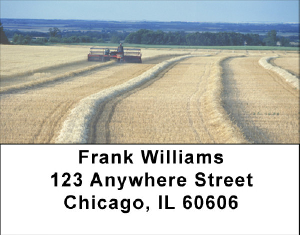 Working The Land Address Labels | LBBBA-20