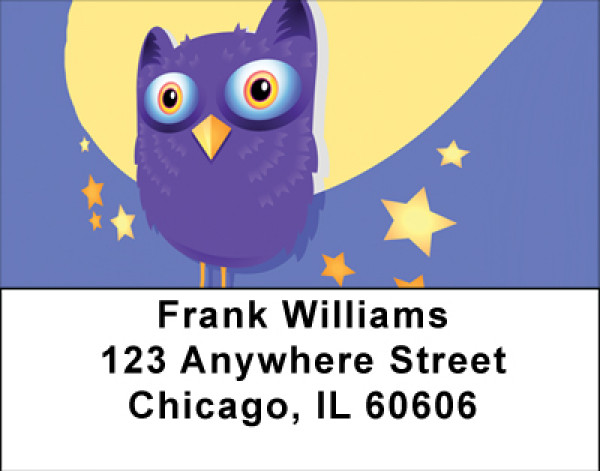 Night Owl Address Labels | LBBBA-66