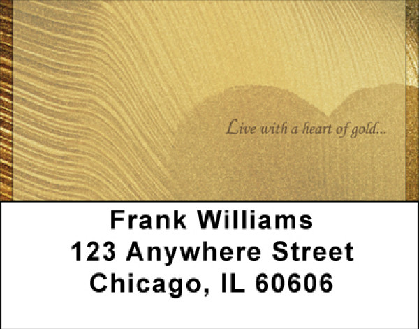 It's Golden Address Labels | LBBBC-70