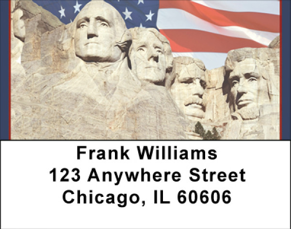 Mount Rushmore Address Labels | LBBBC-83