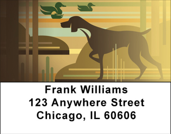 Dogs 'N Ducks Address Labels | LBBBD-04