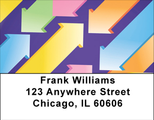 Straight As An Arrow Address Labels | LBBBD-20