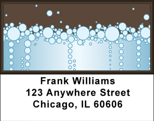 Bubbly Celebrations Address Labels | LBBBD-21