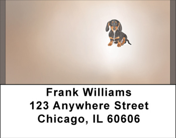 Dachshund Daze Address Labels | LBBBD-91