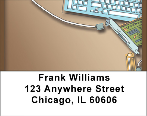 Hard Wired Address Labels | LBBBE-25
