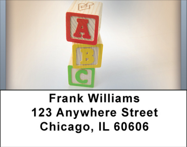 A To Z Address Labels | LBBBE-36