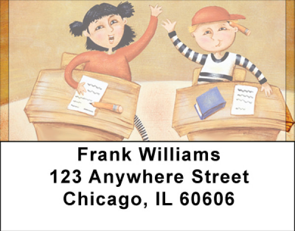 School Daze Address Labels | LBBBE-46