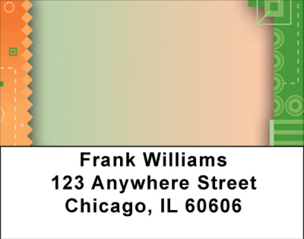 High Tech Inspirations Address Labels | LBBBE-58