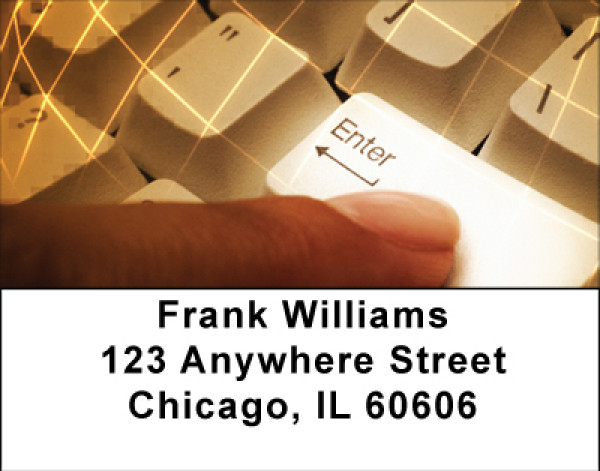 Keyboard Fun Address Labels | LBBBE-60