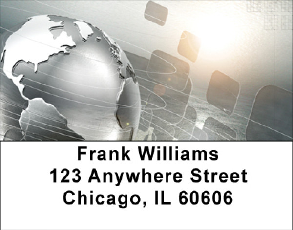 Global Communication Address Labels | LBBBE-89